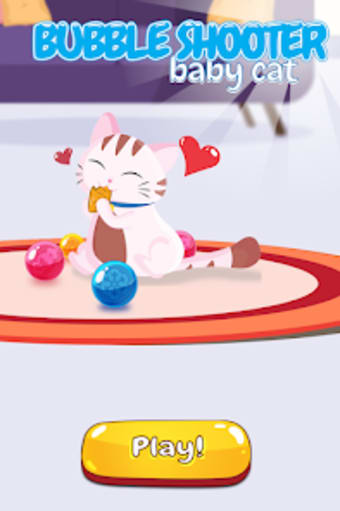 Bubble Shooter baby cat