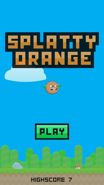 Splatty Orange