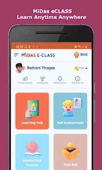 MiDas eCLASS -The Learning App