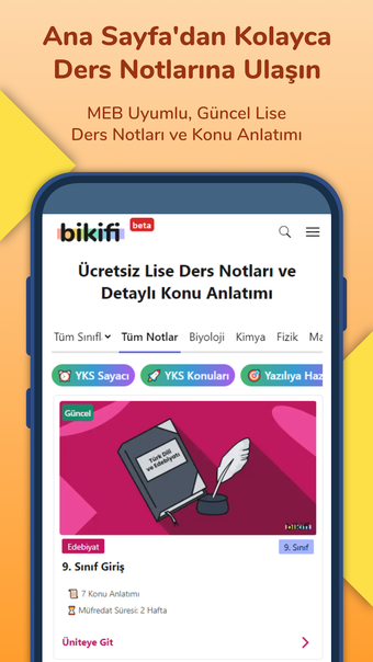 Bikifi - Lise Ders Notları