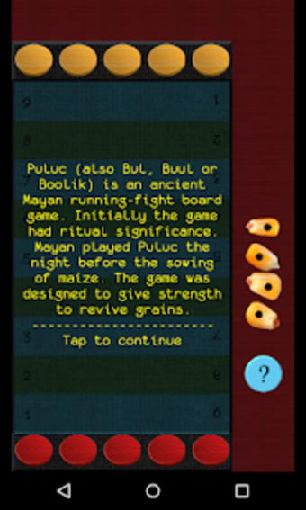 Puluc: Mayan running-fight board game