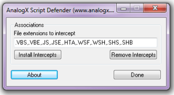 AnalogX Script Defender