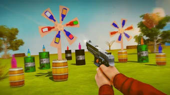Bottle Shooting Gun Games
