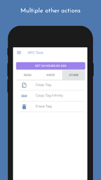 NFC tag read write and tools - PRO