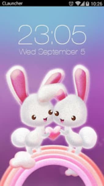 Love Rabbit Theme - Kawaii Cute Bunny Comic Theme