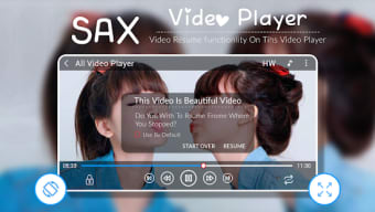 Sax Video Player - HD Video Player