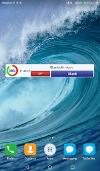Bluetooth check ringtone  show battery level