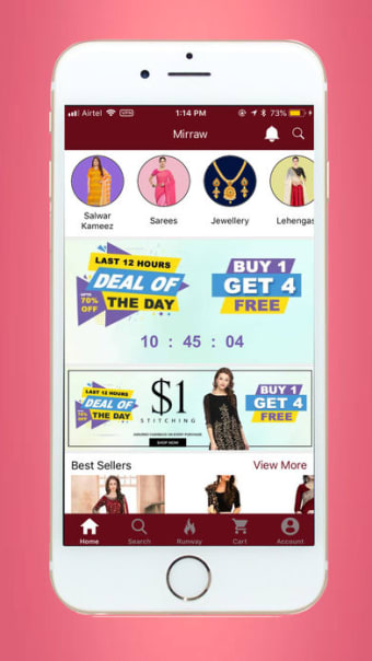 MIRRAW - Online Shopping App