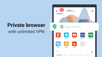 Aloha Browser Turbo - private browser  free VPN