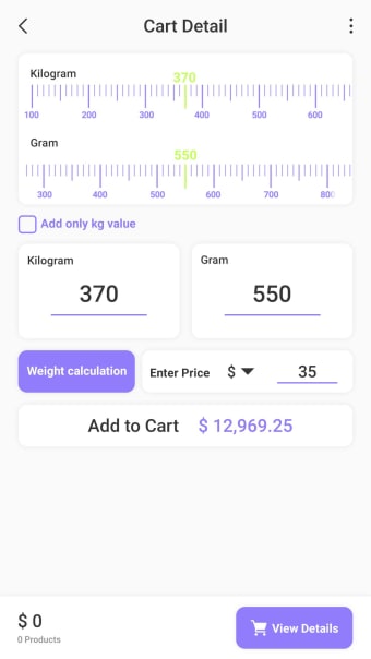 Digital scale to weight grams