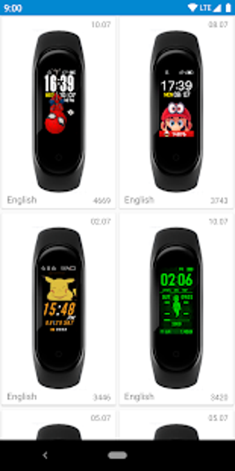 MiBand4 - WatchFace for Xiaomi Mi Band 4