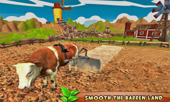 Bull Farming Village Farm 3D