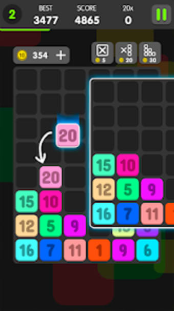Drag And Merge Puzzle