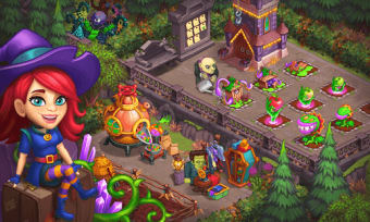 Monster Farm - Happy Ghost Village - Witch Mansion