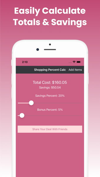 Shopping  Calculator Discount