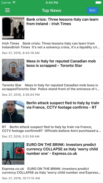 Italy  Rome News Today in English Free