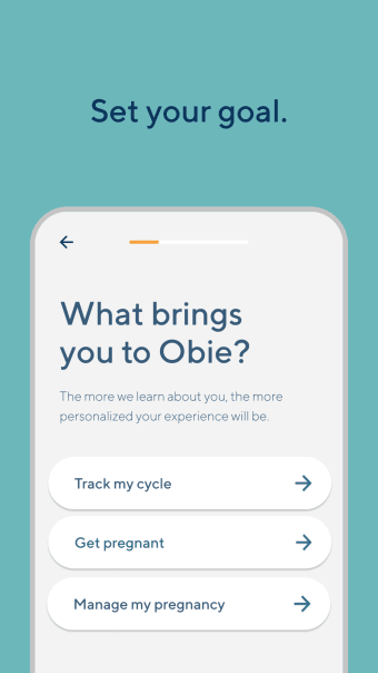 Obie: Fertility cycle tracker