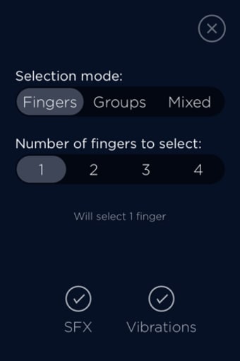 Selector - Finger Chooser