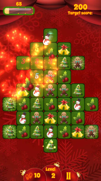 Christmas Match-Three Puzzle