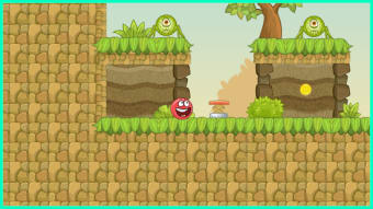 Red Jump Ball 5 : Red Bounce Ball Adventure