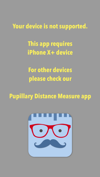 Pupillary Distance Measure X
