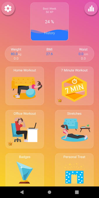 Home Workouts - EasyFit