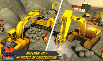Stone Crusher Excavator Simulator Factory Games