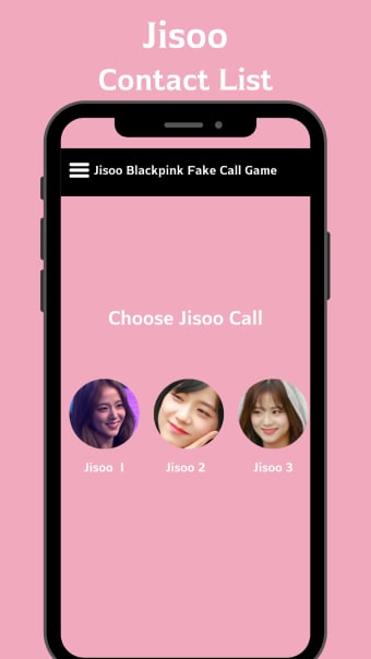 Jisoo Blackpink Fake Call Game