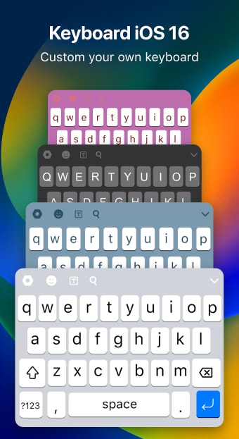 Keyboard iOS 16