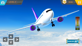 Real plane flight simulator