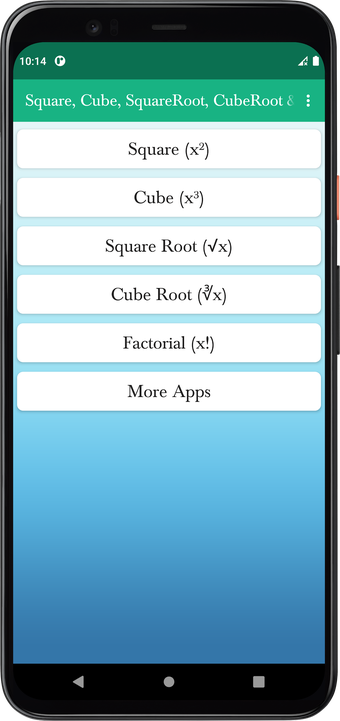 Square Cube Root  Factorial