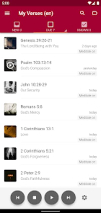 Bible Memory App: Remember Me