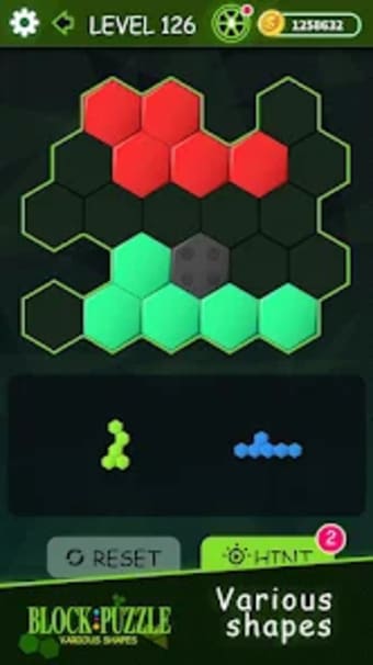 Block Puzzle: Various shapes