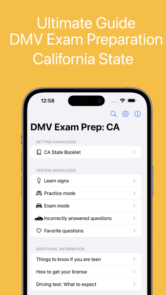 DMV Exam Prep CA State