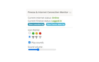 Finesse and Internet Connection Monitor