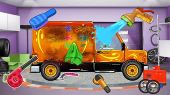 Truck Games Car Wash Salon