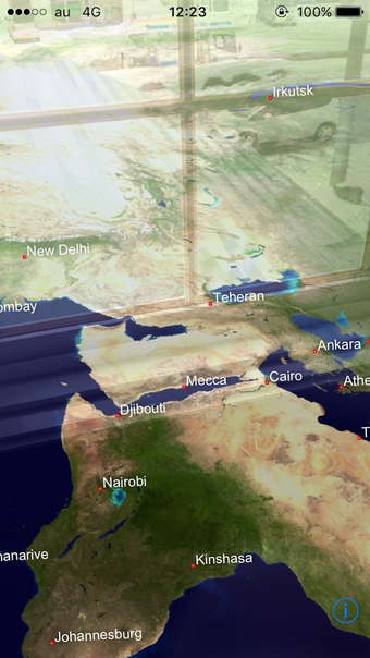 Transparent Earth -See the other side of the earth