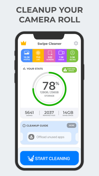 Swipe Photo Cleaner App