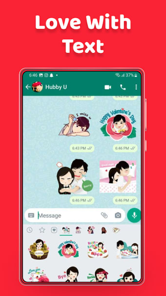 I Love Stickers for WhatsApp