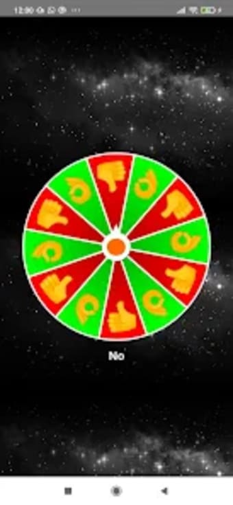 Yes and No Fortune Wheel