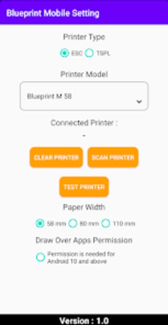 Blueprint Mobile Print