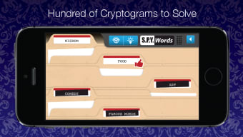 Spy Words - Decode and Decipher Cryptograms