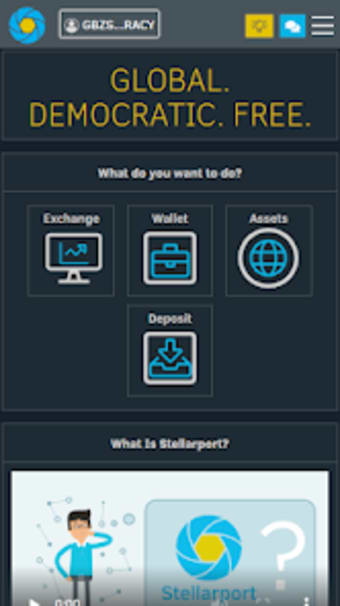 Stellarport - Wallet  DEX
