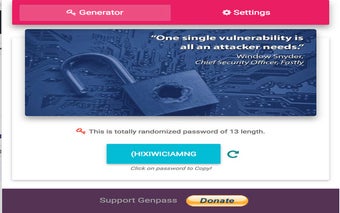 GenPass: Strong Password Generator