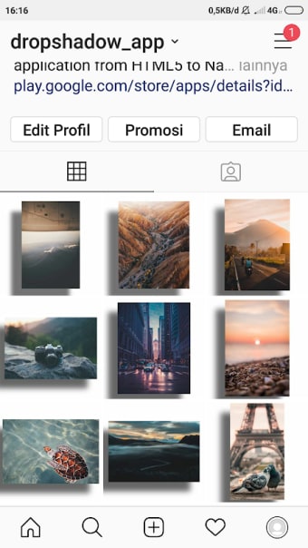 DropShadow for Instagram