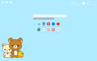 Rilakkuma Bear Wallpaper New Tab