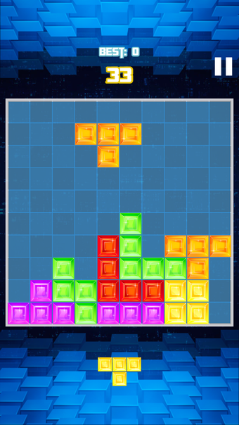 Tetra Brick Puzzle Game - 10x10 Blitz Challenge