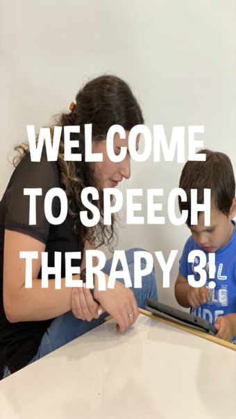 Speech Therapy Step 3