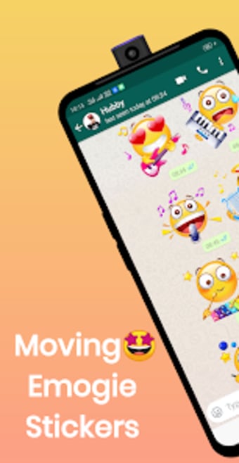Moving Sticker - Cute Animated