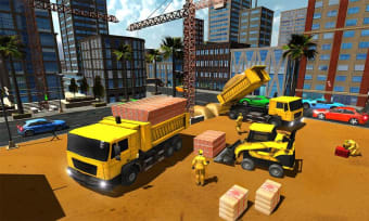 Supermarket Construction Games:Crane operator